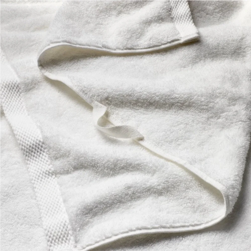 CASALUNA NWT 2pc organic cotton hand towels -white